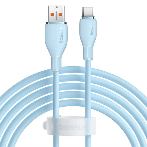 Baseus Pudding 100W USB-A - USB-C Cable 2m - Blue - Cell phone cables<<<HurtelXML