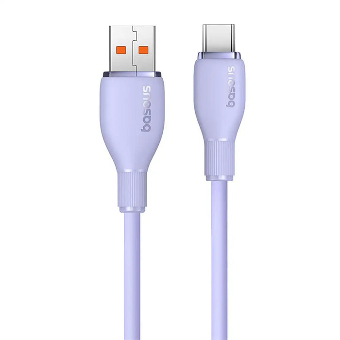 Baseus Pudding 100W USB-A - USB-C Cable 2m - Purple - Cell phone cables<<<HurtelXML