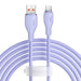 Baseus Pudding 100W USB-A - USB-C Cable 2m - Purple - Cell phone cables<<<HurtelXML