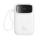 Baseus QPow 2 10000mAh 30W powerbank (white) - Powerbanks<<<GSM