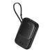 Baseus Qpow Pro+ 10000mAh 22.5W powerbank with built-in USB-C cable and display - black - Powerbanks<<<HurtelXML
