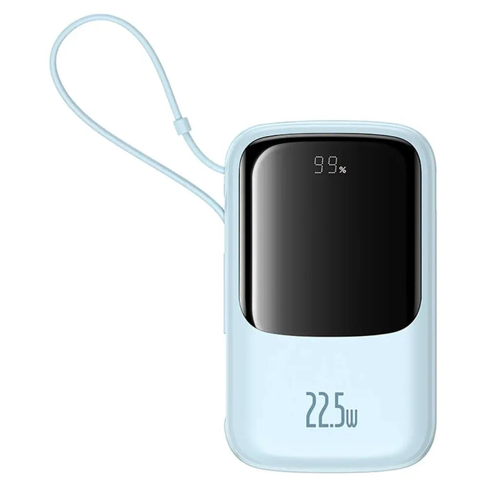 Baseus Qpow Pro+ 22.5W 10000mAh USB-C Power Bank - Blue - Powerbanks<<<HurtelXML