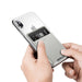 Baseus self-adhesive card case for phone documents gray (ACKD-B0G) - Cell phone cases