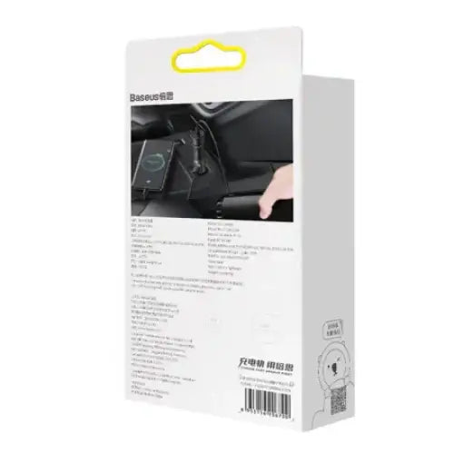 Baseus Share Together Fast Charge Car Charger with Cigarette Lighter Expansion Port 2x USB 120W (Gray) - Car