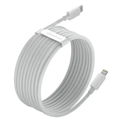 Baseus Simple Wisdom Data Cable Kit USB-C to Lightning PD 20W (2PCS/Set) 1.5m White - USB-C to Lightning<<<USB