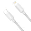 Baseus Simple Wisdom Data Cable Kit USB-C to Lightning PD 20W (2PCS/Set) 1.5m White - USB-C to Lightning<<<USB
