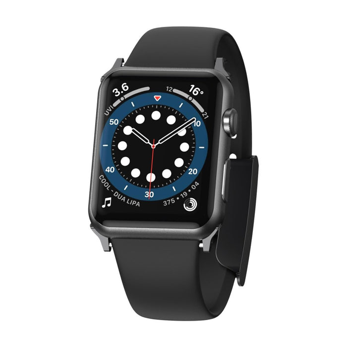 Baseus Slip-Thru strap band bracelet for Apple Watch 3/4/5/6/SE 38mm/40mm black (LBWSE-01) - Cell phone cases
