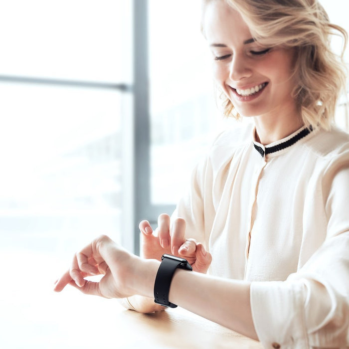 Baseus Slip-Thru strap band bracelet for Apple Watch 3/4/5/6/SE 38mm/40mm black (LBWSE-01) - Cell phone cases