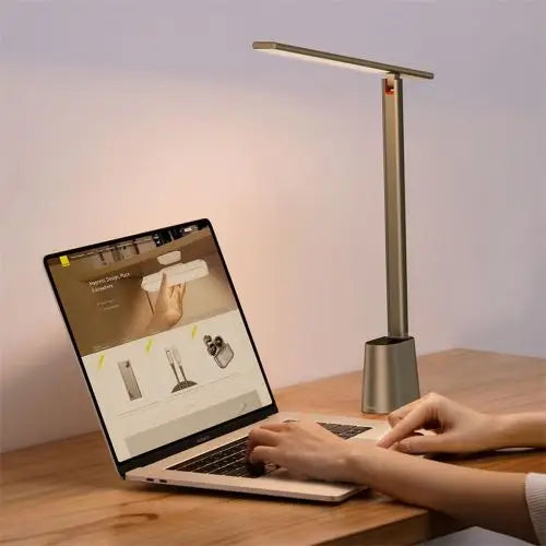 Baseus Smart Eye folding desk lamp rechargeable (grey) - Home<<<Accessories<<<Основна<<<DunaXML&&&Lighting<<<IT