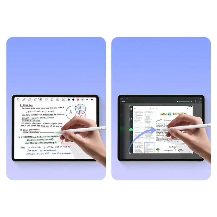 Baseus Smooth Writing 2 Stylus Pen with LED Indicators (white) - Cell phone stylus pen<<<HurtelXML&&&Tablet