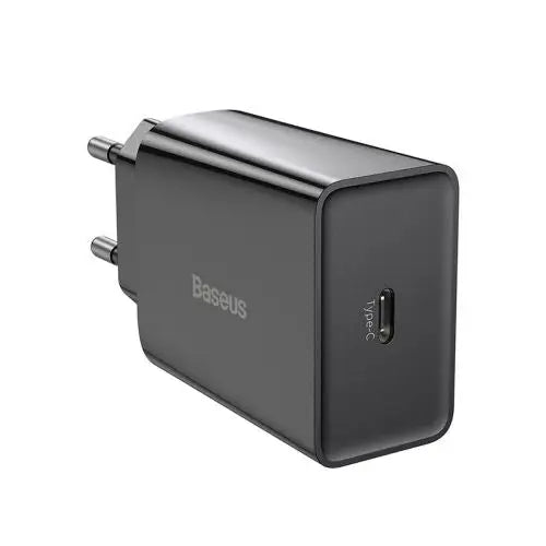 Baseus Speed Mini Quick Charger USB-C PD 3A 20W (black) - Travel Charger<<<Accessories<<<Основна<<<DunaXML&&&mains