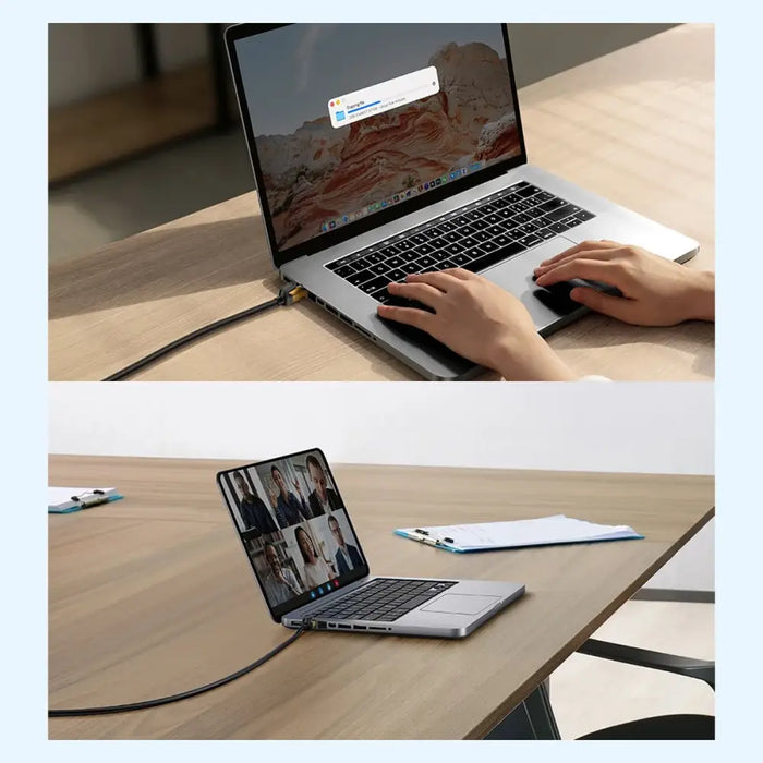 Baseus Speed Seven High Speed RJ45 Network Cable 10Gbps 1m Black (WKJS010101) - Network