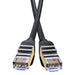Baseus Speed Seven High Speed RJ45 Network Cable 10Gbps 1m Black (WKJS010101) - Network