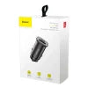 Baseus Square Car Charger PPS QC4.0 / PD3.0 5A 30W (black) - Car chargers<<<Chargers<<<GSM