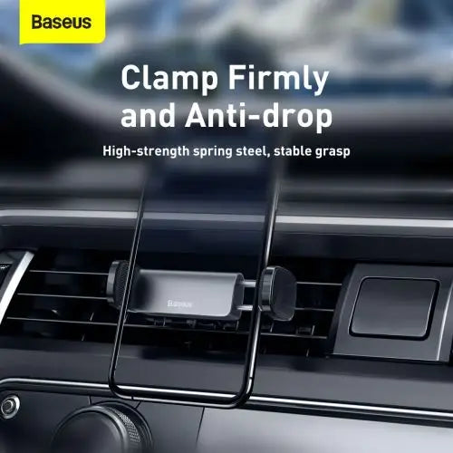 Baseus Steel Cannon Clamp Holder to Ventilation Grid (black) - Car mount<<<Accessories<<<Основна<<<DunaXML&&&Phone