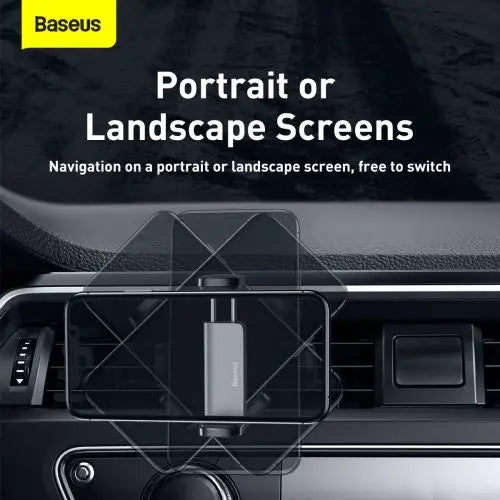 Baseus Steel Cannon Clamp Holder to Ventilation Grid (black) - Car mount<<<Accessories<<<Основна<<<DunaXML&&&Phone