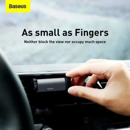 Baseus Steel Cannon Clamp Holder to Ventilation Grid (black) - Car mount<<<Accessories<<<Основна<<<DunaXML&&&Phone