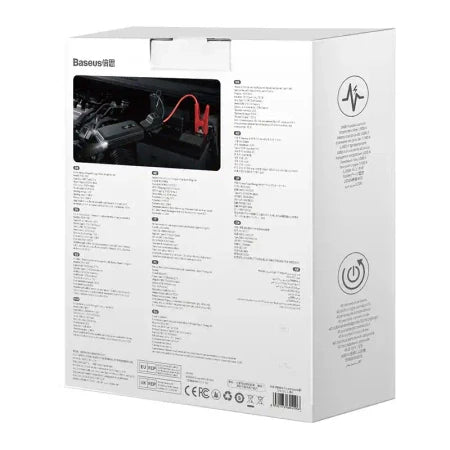 Baseus Super Energy Car Jump Starter 10000mAh 1000A USB (black) - Jump starters<<<Car accessories<<<InnproXML&&&Cell