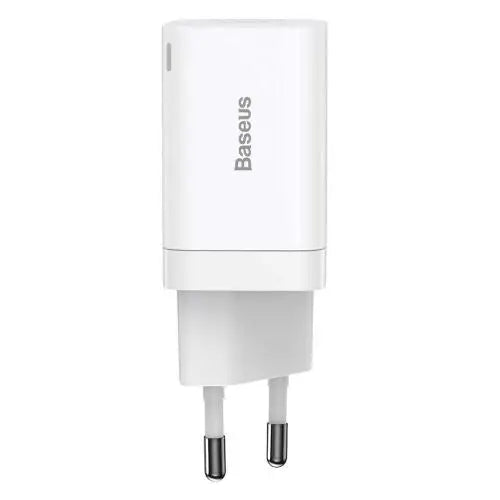 Baseus Super Si Pro Quick Charger USB + USB-C 30W (white) - Travel Charger<<<Accessories<<<Основна<<<DunaXML&&&Cell