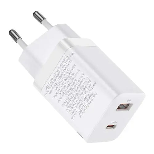 Baseus Super Si Pro Quick Charger USB + USB-C 30W (white) - Travel Charger<<<Accessories<<<Основна<<<DunaXML&&&Cell