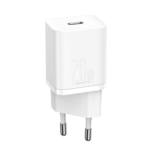 Baseus Super Si Quick Charger 1C 20W (white) - Travel Charger<<<Accessories<<<Основна<<<DunaXML&&&mains
