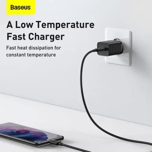 Baseus Super Si Quick Charger 1C 25W (black) - Travel Charger<<<Accessories<<<Основна<<<DunaXML&&&mains