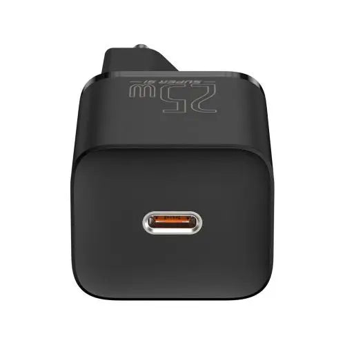 Baseus Super Si Quick Charger 1C 25W (black) - Travel Charger<<<Accessories<<<Основна<<<DunaXML&&&mains