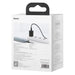 Baseus Super Si Quick Charger 1C 25W with USB-C cable for USB-C 1m (black) - Travel