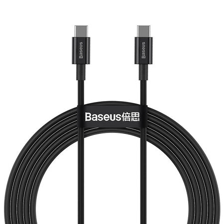 Baseus Superior Series Cable USB-C to USB-C 100W 1m (black) - USB-C to USB-C<<<USB cables<<<GSM