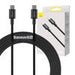 Baseus Superior Series Cable USB-C to USB-C 100W 1m (black) - USB-C to USB-C<<<USB cables<<<GSM