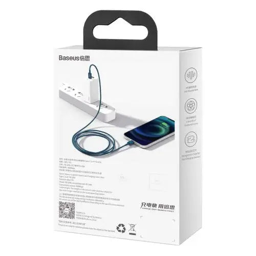 Baseus Superior Series Cable USB-C to iP 20W PD 1m (blue) - Lightning cable<<<Accessories<<<Основна<<<DunaXML&&&USB-C