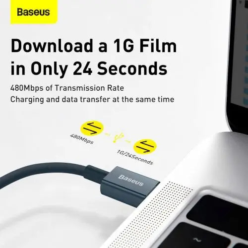 Baseus Superior Series Cable USB-C to iP 20W PD 1m (blue) - Lightning cable<<<Accessories<<<Основна<<<DunaXML&&&USB-C