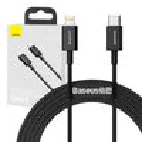 Baseus Superior Series Cable USB-C to iP 20W PD 2m (black) - USB-C to Lightning<<<USB cables<<<GSM