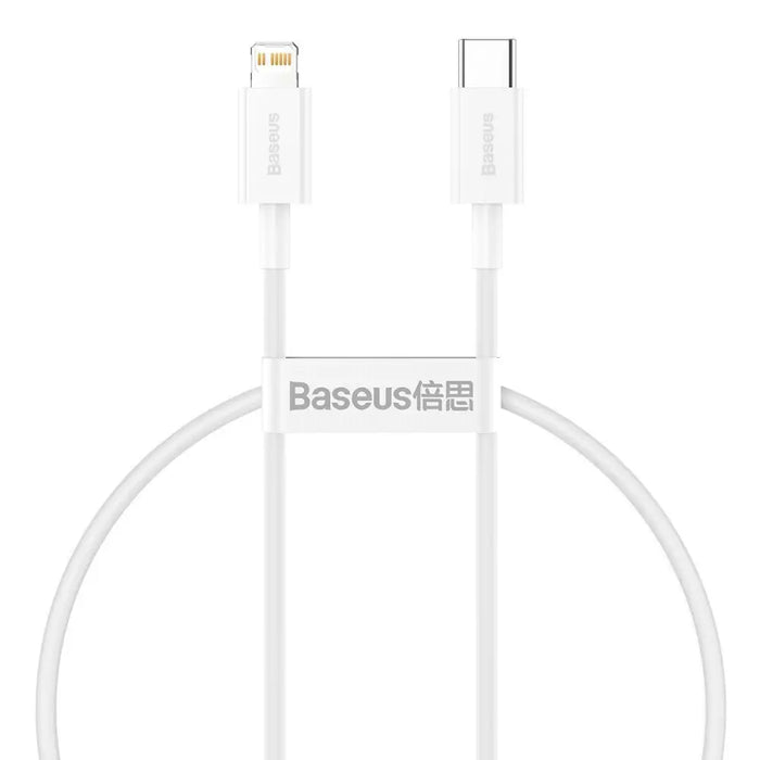 Baseus Superior Series Cable USB-C to Lightning 20W PD 0,25m (white) - USB-C to Lightning<<<USB cables<<<GSM