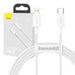 Baseus Superior Series Cable USB-C to Lightning 20W PD 1,5m (white) - USB-C to Lightning<<<USB cables<<<GSM