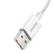 Baseus Superior Series Cable USB to USB-C 65W PD 1m (white) - USB to USB-C<<<USB cables<<<GSM