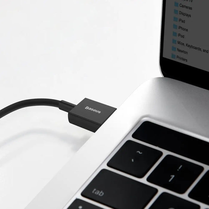 Baseus Superior Series Cable USB to USB-C 66W 1m (black) - USB to USB-C<<<USB cables<<<GSM