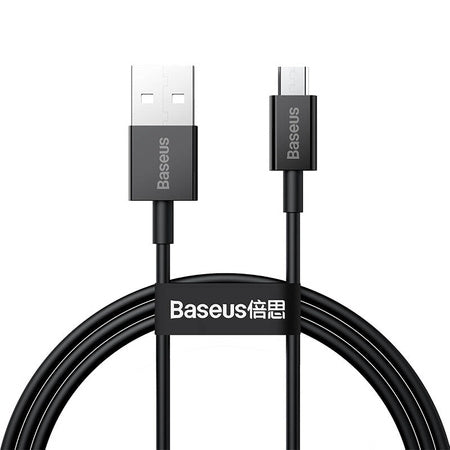 Baseus Superior Series Cable USB to micro USB 2A 1m (black) - USB to Micro USB<<<USB cables<<<GSM
