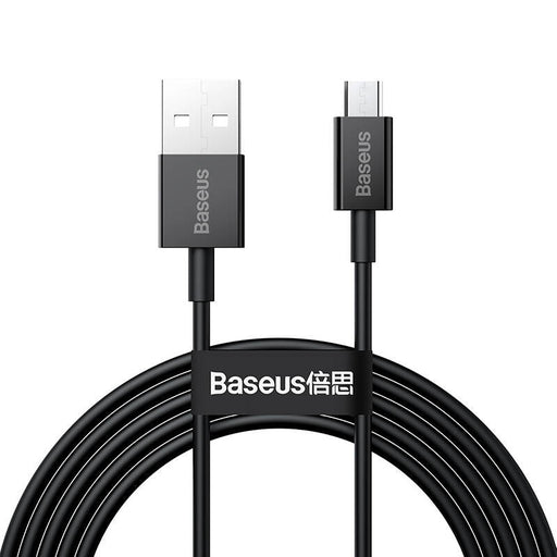 Baseus Superior Series Cable USB to micro USB 2A 2m (black) - USB to Micro USB<<<USB cables<<<GSM