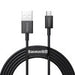 Baseus Superior Series Cable USB to micro USB 2A 2m (black) - USB to Micro USB<<<USB cables<<<GSM