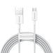 Baseus Superior Series Cable USB to micro USB 2A 2m (white) - USB to Micro USB<<<USB cables<<<GSM