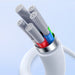 Baseus Superior Series ll USB-C - USB-C 30W 480Mb/s 2m cable - white - Cell phone cables<<<HurtelXML&&&USB