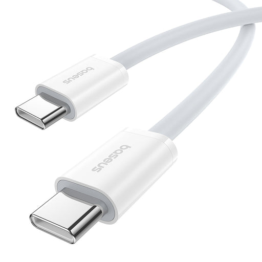 Baseus Superior Series ll USB-C - USB-C 30W 480Mb/s 2m cable - white - Cell phone cables<<<HurtelXML&&&USB