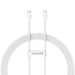 Baseus Superior Series ll USB-C - USB-C 30W 480Mb/s 2m cable - white - Cell phone cables<<<HurtelXML&&&USB