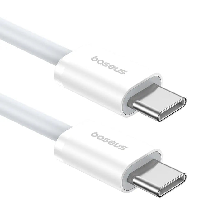 Baseus Superior Series ll USB-C - USB-C 30W 480Mb/s cable 1m - white - Cell phone cables<<<HurtelXML&&&USB