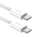 Baseus Superior Series ll USB-C - USB-C 30W 480Mb/s cable 1m - white - Cell phone cables<<<HurtelXML&&&USB