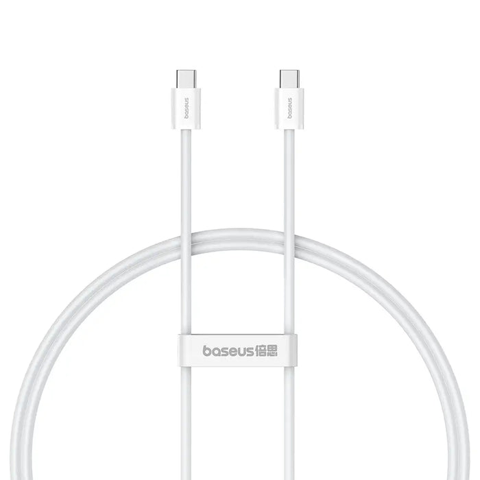 Baseus Superior Series ll USB-C - USB-C 30W 480Mb/s cable 1m - white - Cell phone cables<<<HurtelXML&&&USB