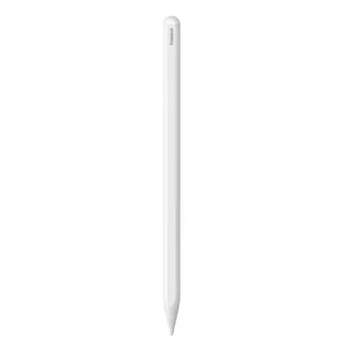 Baseus Tablet Tool Pen Smooth Writing 2 Wireless Charging with LED Indicator + Active Replaceable Tip for iPad White