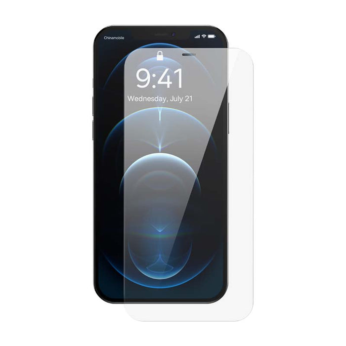 Baseus Tempered Glass Transparent 0.3mm (6.1inch) for iPhone 12/12 Pro (2pcs) - For smartphones<<<Tempered glass