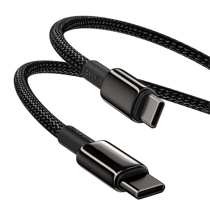 Baseus Tungsten Gold Cable Type-C to Type-C 100W 1m (black) - USB-C to USB-C<<<USB cables<<<GSM